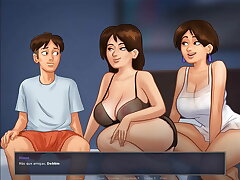 Summertime Saga Cap 16 - A Threesome With My Stepmother And Her Homie