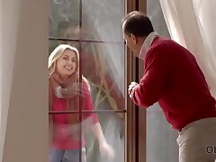 OLD4K. Teenage doesnt mind having fuck-a-thon with mature stranger