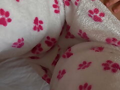 Step-sister gets obsessed by step-brothers enormous cock