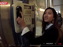 Thai Tourist gets her Cock-squeezing Pussy Fucked - May Thai