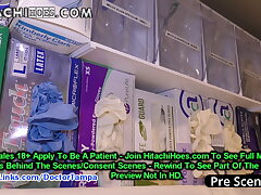 Dont Tell Doc I Cum On The Clock! Latina Nurse Jasmine Rose Sneaks In Examination Room, Masturbates W Magic Magic wand HitachiHoesCom