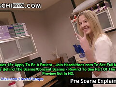 Dont Tell Doc I Cum On The Clock! Light-haired Nurse Stacy Shepard Sneaks In Check-up Room, Strokes W Electro-hitachi HitachiHoesCom