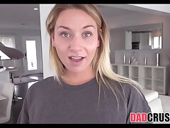Steamy Blonde Meaty Bum Teen Step Daughter-in-law Mickey Tyler Tempts Step Father And Gets Torn up On Her Bedroom Floor Point of view