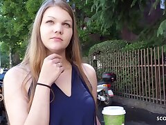 GERMAN SCOUT - ERSTER Assfuck Fucky-fucky F&Uuml;R STUDENTIN AMANDA BEI Audition