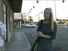 Randy boy meets a girl in the street and brings her home to fuck