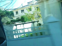 Scorching fellatios on the bus, nearly caught by a stranger, compilation