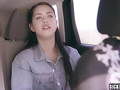 Teenie latina babysitter fucked by a perverted house owner