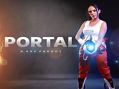 Spanish Hottie Katrina Moreno As Huge-titted Chell From Portal Gives Pleasure To You