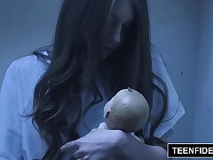 TEENFIDELITY Elena Koshka Squirts On Hard Cock