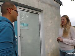 DEUTSCHLANDREPORT - Big Booty Blonde Is In The Mood For Hot Sex In The Game Room - AMATEUREURO