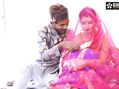 Desi Indian Bhabhi Suhagraat ki thukai pahli bar Hard-core Total Flick