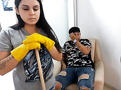 My best mate romps the housemaid