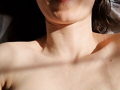 I Gave Him Best Spunk On My Tities! POV!