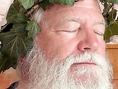 Taut teenage rides grandfather boner she gets rigid fucked and takes internal cumshot