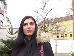 GERMAN SCOUT - Cute 20yr elder Teen Kristall Pickup and Plow by Real Street Audition