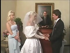 Devious man supply his young enrapturing wifey Missy Monroe into the messy hands of duo spandex addicts in ing gas masks