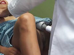 Doc Makes Patient Jizz in Examination Room Webcam 2 Close-up Regular