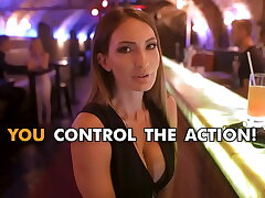 POV - Public loving bodacious honey Natalie Mercy rails you firm