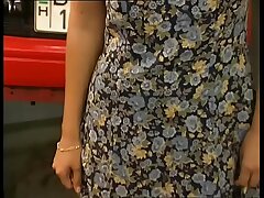 Mechanics in a garage gets off by 2 sluts