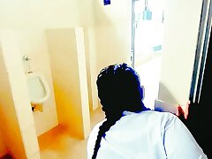 TEACHER has great sex with a good-sized ass college girl -