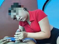 sexy agent woman embarked inhaling my dick