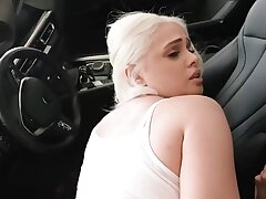 Marvelous Ash-blonde With Meaty Ass Jeyla Spice Plays With JMac's Weenie While She Drives - Reality Kings