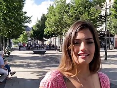 Awesome latina Penelope Cross having a xxx double vaginal intrusion