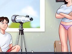 Summertime saga - got a wood everytime i spotted boobs