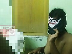Tamil schoolgirl blowing a classmate cock in motel room