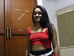 My step-sister shows me her lingerie