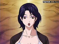 Supah Big-boobed Cougar very first Three way - Hentai.xxx