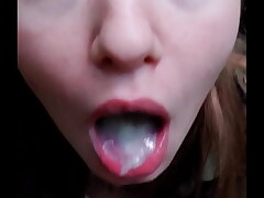 woods blow-job and coming in throat