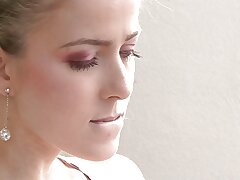 His blonde girlfriend cheats with elderly stud