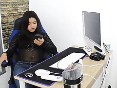 End up tearing up my boss's pussy so I don't lose my job at the company - pornography in Spanish