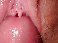 Screw friend's insatiable wife and cum on cooch