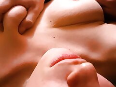 Hard Climax for my bitchy ROOMMATE- UnlimitedOrgasm NIPPLES fellating
