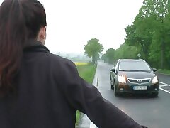 German drivers permits only marvelous sluty dolls to take the sit