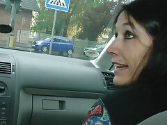 German drivers permits only wonderful sluty femmes to take the sit