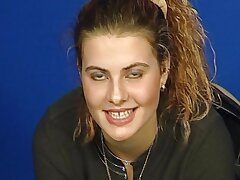 Shy German Teen Casting by senior creepy dude