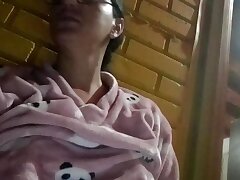 youthful cherry masturbates and privately has her wet beaver on the balcony