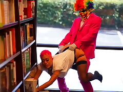 Jasamine Banks Gets Ultra-kinky While Working At Barnes & Noble and Fucks Her Dearest Client