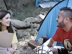 Jewish teenager cheats on boyfriend with a larger dude