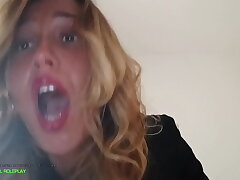 Madly HARDCORE:the most Torturous and FUCK EVER! NO MERCY for MAELLE and for her Poon that gets Wrecked by a Vicious Devotee (CONSENSUAL ROLEPLAY, INTRO Completes at 2:46) AMATEUR HOMEMADE 100% Sex video