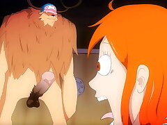 Nico Robin teasing Chopper
