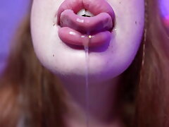 Face Show With Yola Flimes blowing taunting