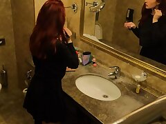 An significant encounter had to be postponed. Teenagers having fun in the douche
