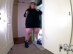 Molten DIRTY Round SMOKES AND Urinates IN HER CLOSET WHILE Wiggling HER Humungous Culo