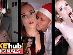 Christmas College Palace Soiree gets out of manage when teens begin fucking each other - cheating sandy-haired gf