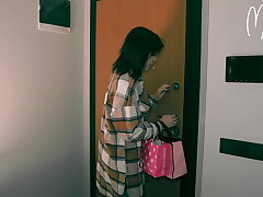 Bony Man vs Massive Tits Lush Step Sista Steaming Sex before Christmas