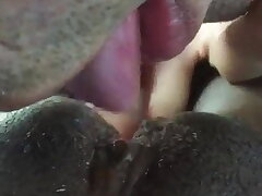 Munching ebony 18yo labia